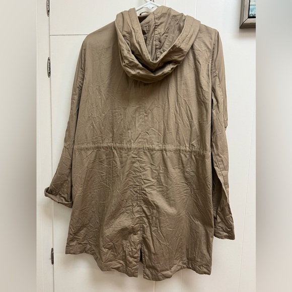 Tan / Khaki Lightweight Anorak / Utility Style Jacket (perfect for spring) - Picture 2 of 4